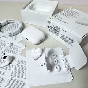 Apple AirPods Pro with White Charging Case